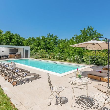 Villas Martincici With Large Pool Grožnjan Dış mekan fotoğraf